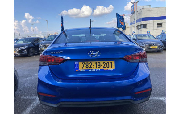 יונדאי אקסנט 2019 במחיר 61,300 ש״ח - תמונה 4 יונדאי אקסנט 2019 במחיר 61,300 ש״ח - תמונה 4