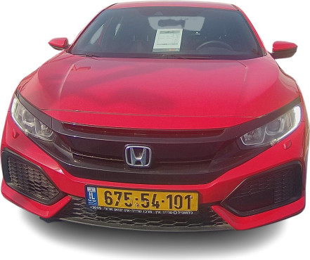 הונדה סיוויק 2019 במחיר 64,700 ש״ח - תמונה 1 הונדה סיוויק 2019 במחיר 64,700 ש״ח - תמונה 1