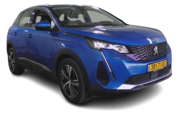 פיג'ו 3008 2021 במחיר 78,854 ש״ח - תמונה 1 פיג'ו 3008 2021 במחיר 78,854 ש״ח - תמונה 1